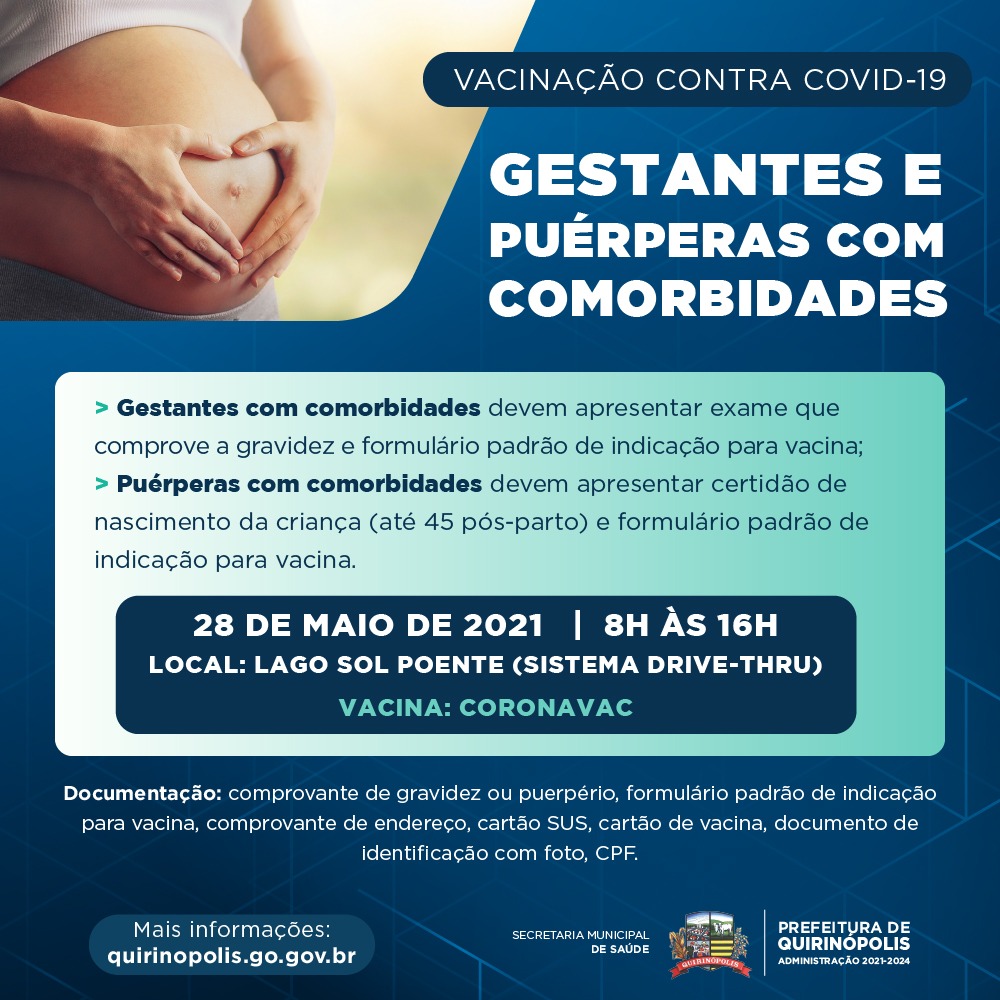 Posicionamento SOGIPA: Vacinação contra COVID-19 para gestantes e puérperas