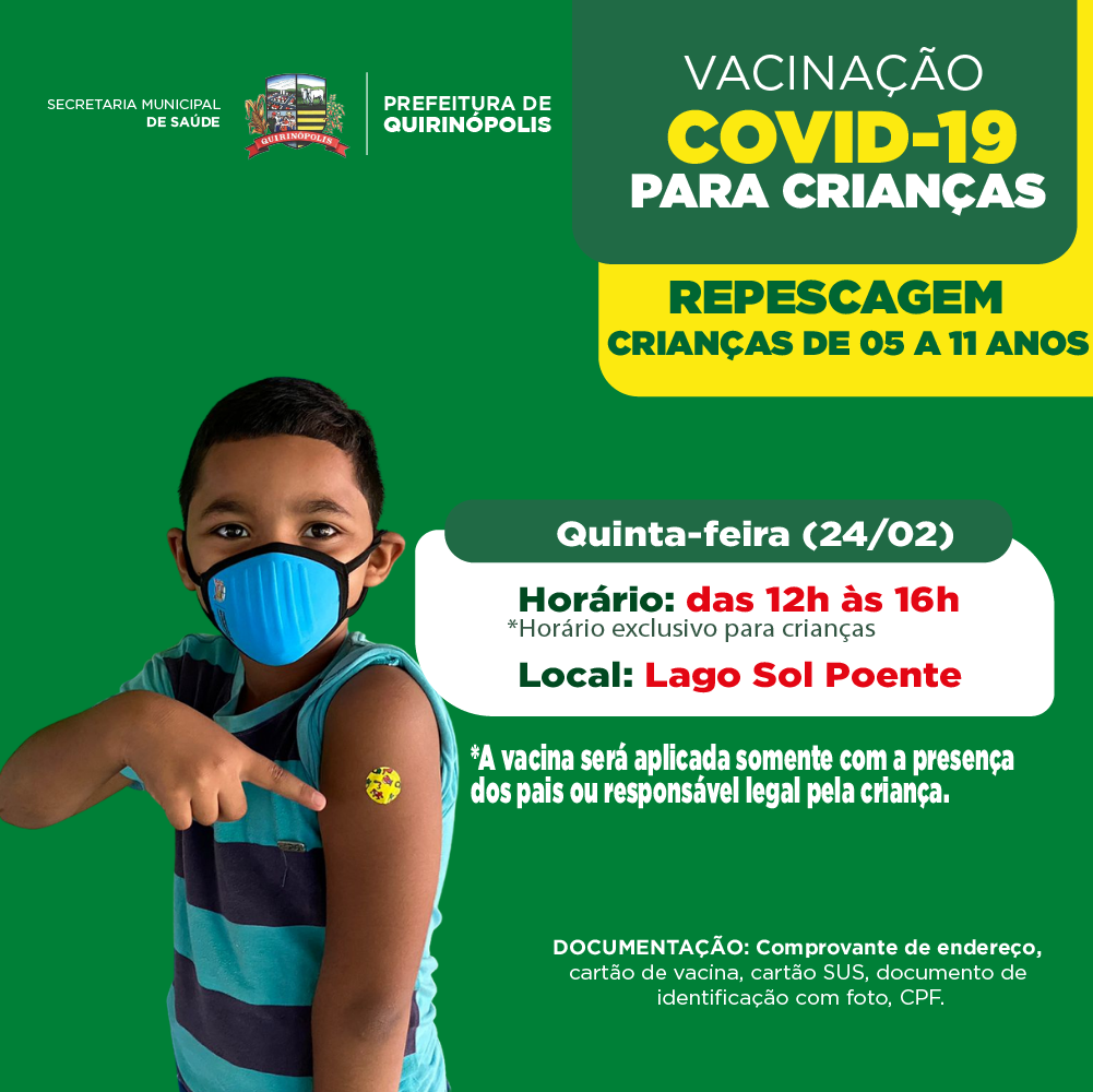 CONFIRA O CRONOGRAMA DE VACINAÇÃO CONTRA A COVID-19 NESTA QUINTA-FEIRA ...